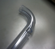 PVC樹脂 パイプ曲げ製品